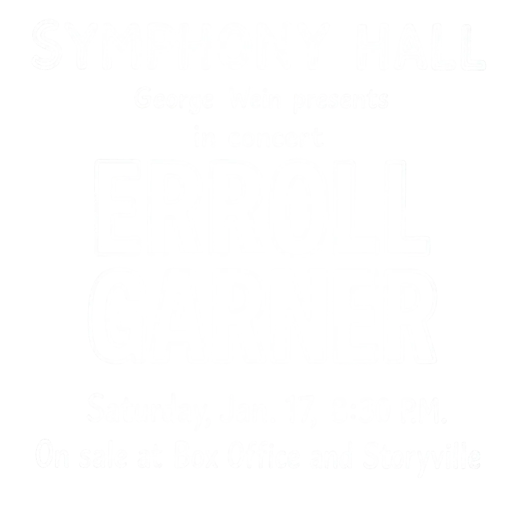 Symphony Hall Concert by Erroll Garner